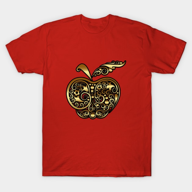 Golden Apple T-Shirt by tsign703